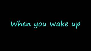 Dead by April- When you wake up lyrics