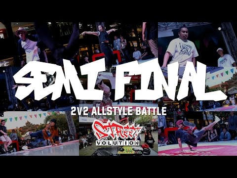 STREETVOLUTION GRAND FINAL | 2V2 ALLSTYLE SEMI FINAL | K.O.G vs YOUNG CREW