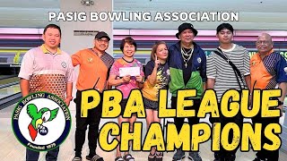Pasig Bowling Association League Champions | PBA Tuesday League #pba #pbabowling