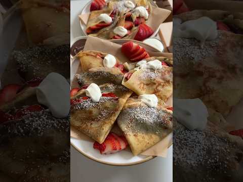 Crêpes in unter 30 Minuten #Rezept