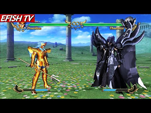 Poseidon vs Thanatos (Hardest AI) - Saint Seiya: Soldiers' Soul