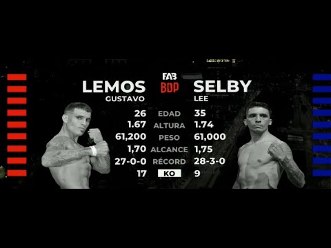 Gustavo Lemos vs Lee Selby