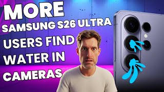 More S26 Ultra Users Finding Water in Camera Lens Moisture & Fog Being Reported After New Unboxing 