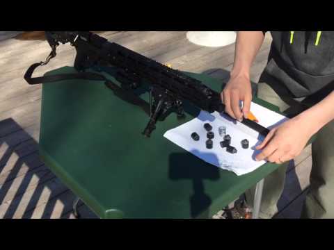 Benjamin Armada .22 Baffle removal, for cleaning