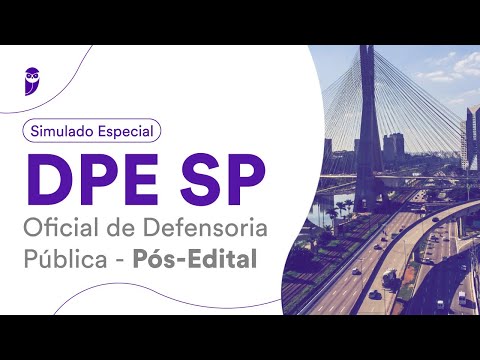 Simulado Especial DPE SP – Oficial de Defensoria Pública - Pós-Edital - Correção
