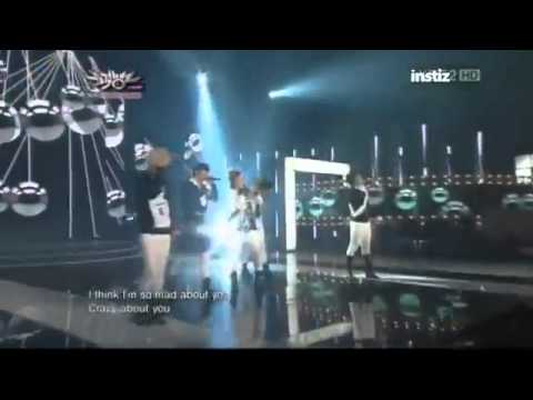 111202 Double A  So Crazy @ Music Bank