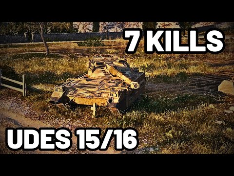 UDES 15/16 | 10.2K DAMAGE | 7 KILLS | World of Tanks