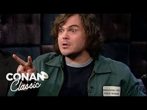 Jack Black Auditions To Be Conan's Sidekick | Late Night with Conan O’Brien