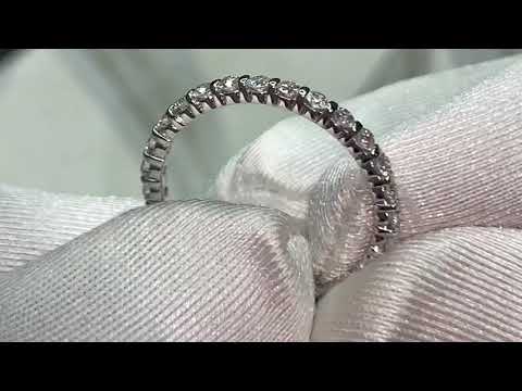 Bar setting diamond wedding band! Choice of 18k White/Yellow/Rose Gold! 2mm width. Now on sale at $