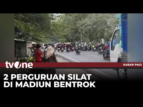 Puluhan Pesilat Terlibat Bentrok di Madiun | Kabar Pagi tvOne
