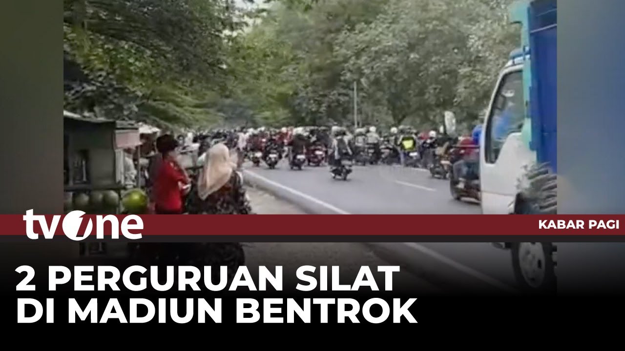 Puluhan Pesilat Terlibat Bentrok di Madiun | Kabar Pagi tvOne