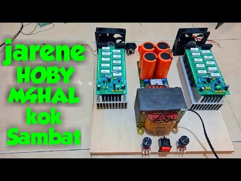 rincian harga Pembuatan power Amplifier by wong deso