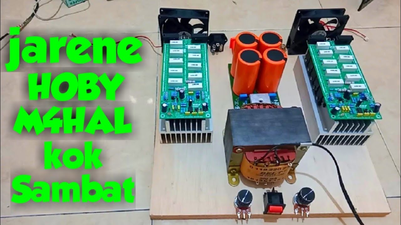rincian harga Pembuatan power Amplifier by wong deso