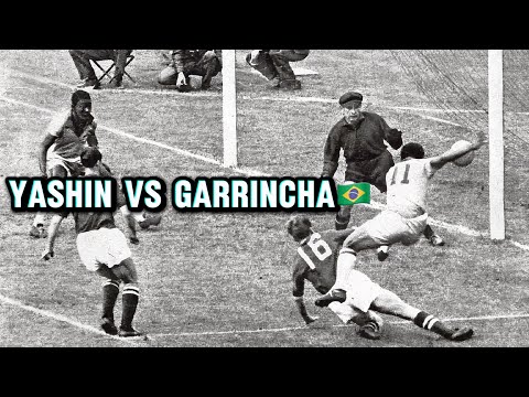 1958 Brazil vs USSR – Garrincha Tested Yashin Like Never Before