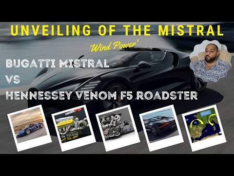 Bugatti Mistral vs Hennessey Venom F5 Roadster | Hypercar Battle