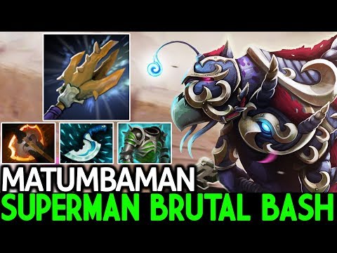 Matumbaman [Slardar] Superman Brutal Bash Battle Fury Style Gameplay 7.21 Dota 2