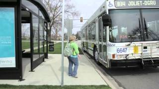 Getting Around on Pace: Part 2 - Waiting For and Getting Onto The Bus