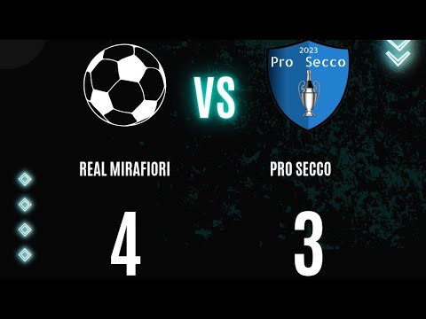 Real Mirafiori - Pro Secco 4-3 partita completa #insta360 