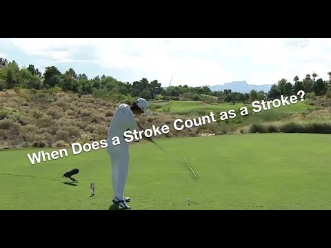 If you miss the ball, does it count as a stroke? - Golf Rules