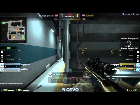 Cloud9 vs Tempo Storm Game 1 (CEVO-P CS:GO Season 7) - Gecks & Dust