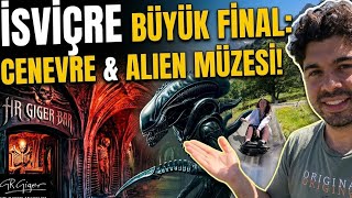 İsviçre’nin En Garip Yeri! 🛸 Alien Müzesi & Cenevre | İsviçre Vlog Final