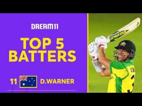World Cup t20 Fantasy league top 5 Batsman & Top 5 All rounders. Make your dream team & Win prizes