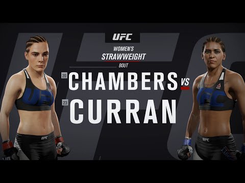 UFC Career: Kailin Curran vs Alex "Astro Girl" Chambers: Match 13
