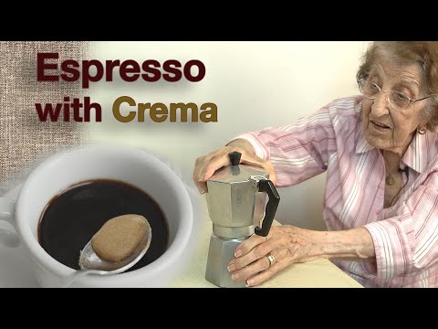Great Depression Cooking - Making Espresso with Sweet Crema