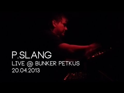 p.slang live @ Bunker Petkus, 20.04.2013