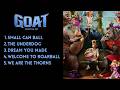 GOAT Movie Songs UnOFFICIAL Lyric MV