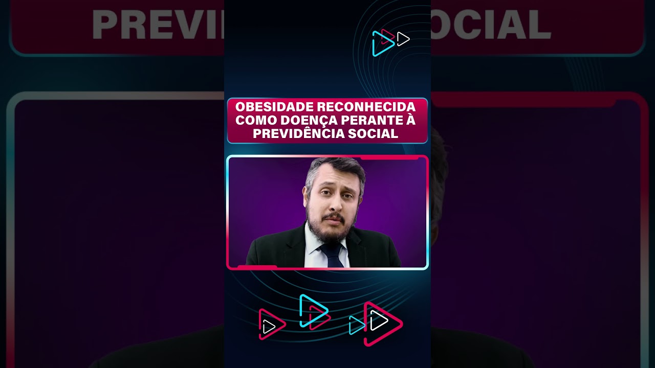 Obesidade reconhecida como doença  #shorts