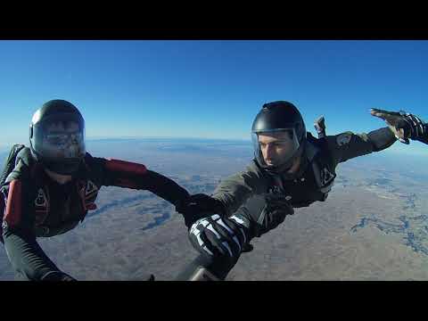 Jump 157 - Camera A, Series of comic jumps - Calogero Grifasi Skydiving