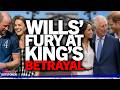 Prince William FURY At King Charles BETRAYAL After He Meets With Meghan Markle Harry Archie Lili