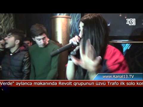 Revolt qrupunun üzvü Trafo ilk solo konsertini verib