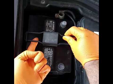 How to Remove Car Battery Top Bracket
