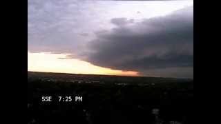 preview picture of video 'Cedar Rapids Shelf Cloud'