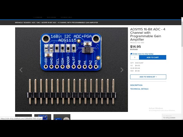 Vídeo relacionado con AZDelivery 5X modulo Compatible con ADS1115 ADC 16bit 4 Canales modulo Compatible con Arduino y Raspberry Pi con eBook Incluido
