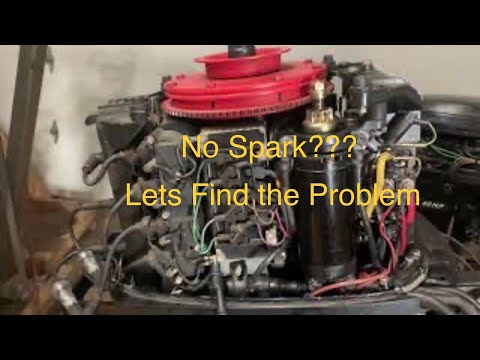 “No Spark” Is it a Bad Switch Box, Stator or Trigger? Using a DVA Adapter - 1989 45 hp Mercury