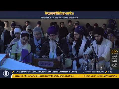 016 Toronto Dec. 2019 Thursday Morning - Bhai Gurjinderpal Singh Jee Patiala