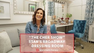 &quot;The Cher Show&quot; Broadway Dressing Room Makeover | Apartment Therapy