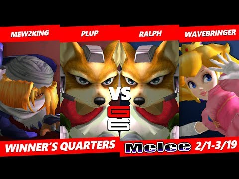 Genesis 6 SSBM Teams - Plup & Mew2King VS Ralph & Wavebringer - Smash Melee Teams WQF