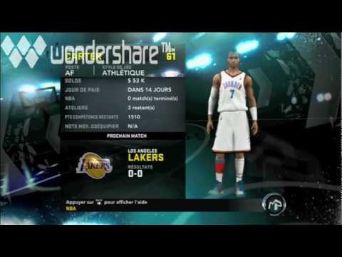 comment monter son joueur nba 2k12