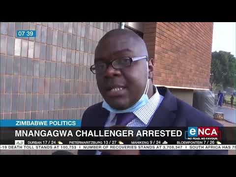 Zimbabwe politics | Mnangagwa challenger arrested