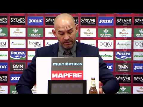 @RVMOficial Paco Jémez tras el Granada 2 - Rayo 2