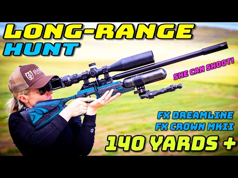 Long-Range Hunt | FX Crown MK2 | FX Dreamline Classic | Slugs & Pellets | Airgun Pest Control