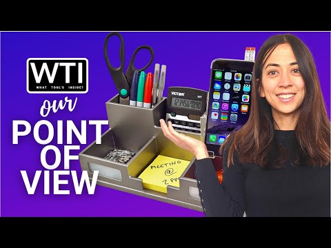 Victor Wood Desk Organizer - WTI product video review
