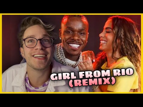 REAGINDO a GIRL FROM RIO (Remix) da ANITTA e DABABY | REACT | Rodrigo Will