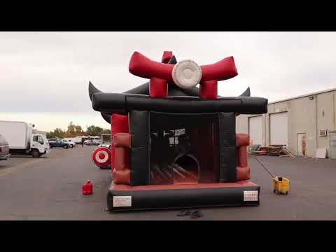 Lot # CA-0039: Ninja Warrior (Karate) Bounce House