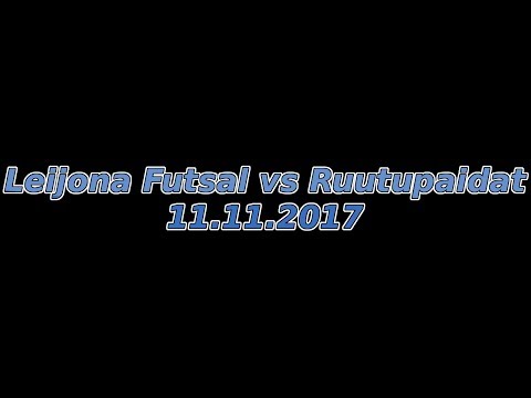 11.11.2017 Leijona Futsal - Ruutupaidat