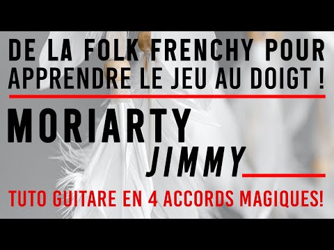 🟠 JIMMY | MORIARTY | TUTO GUITARE apprendre le JEU AU DOIGT (FINGERPICKING)
